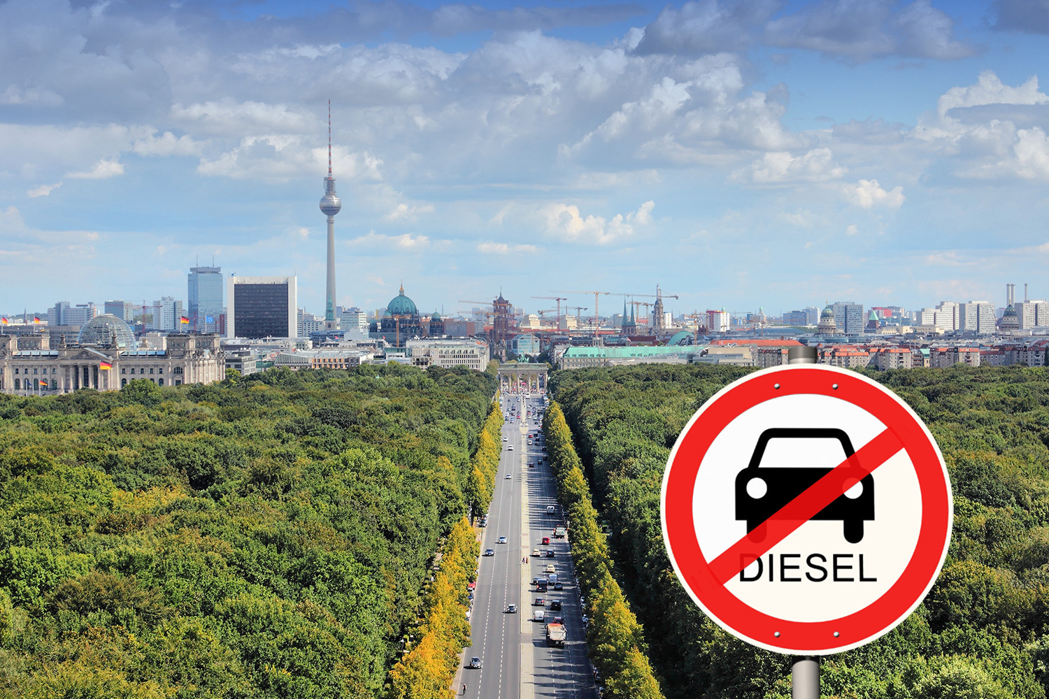 Fahrverbote in Berlin: 186.000 Diesel müssen draußen bleiben